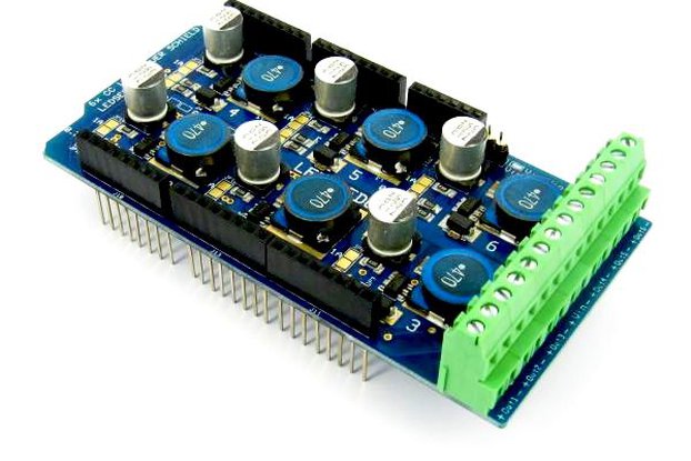 6 Channel LED Shield for Arduino (0,35-0,7-1A)