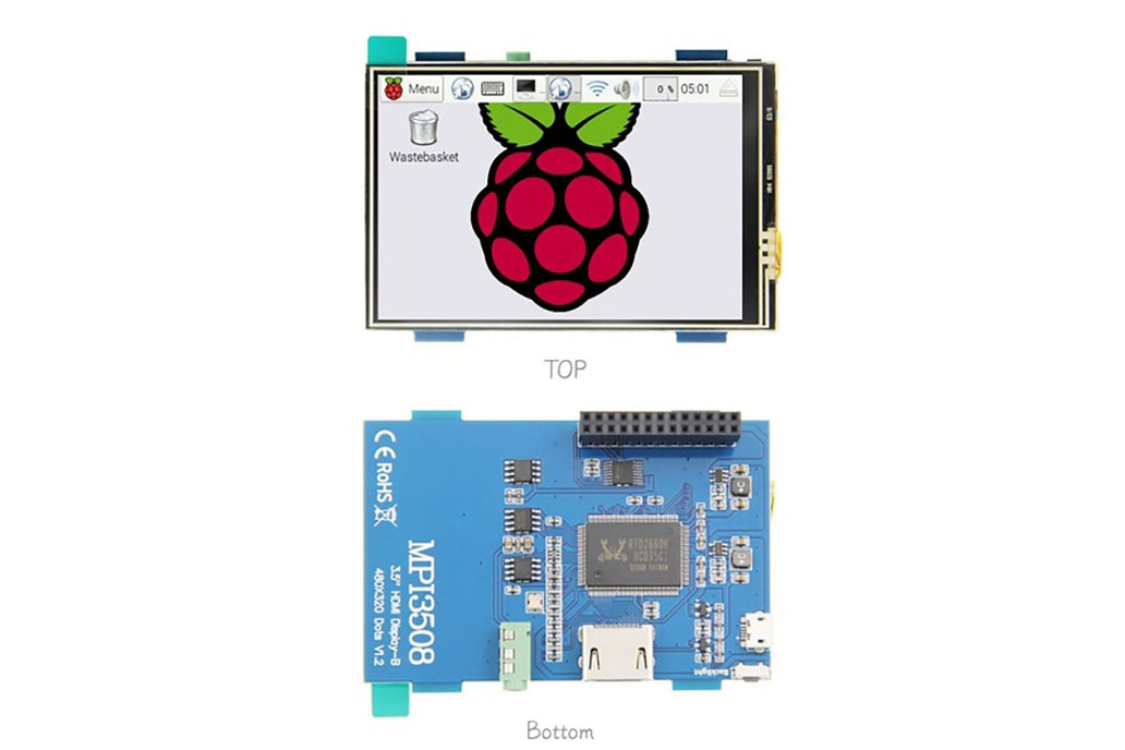 3.5"touchScreen HDMI LCD Display for Raspberry PI 1