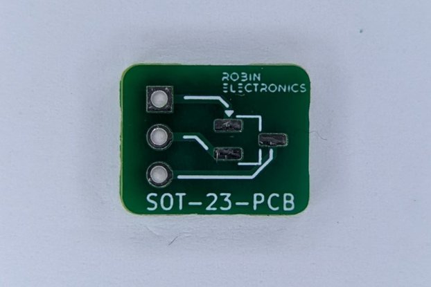 SMD to PCB Adaptor for SOT-23 3 Pin component