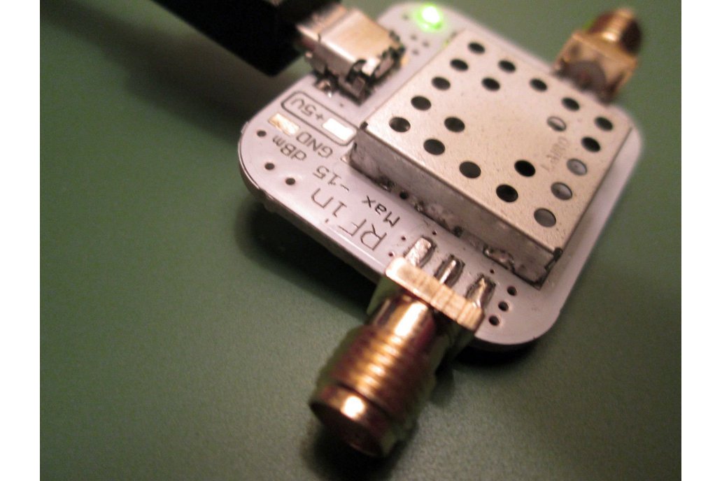 Low Noise Amplifier 106000MHz 40dB Gain, 0.8dB NF from GPIO Labs on Tindie