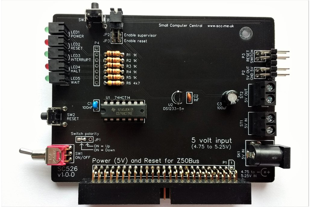 SC526 Power and Reset Card Kit for Z50Bus 1