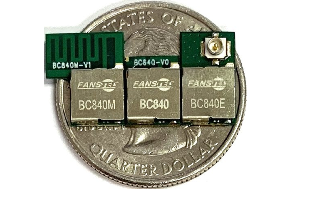 BC840M, Compact, long range Bluetooth 5 Module 1