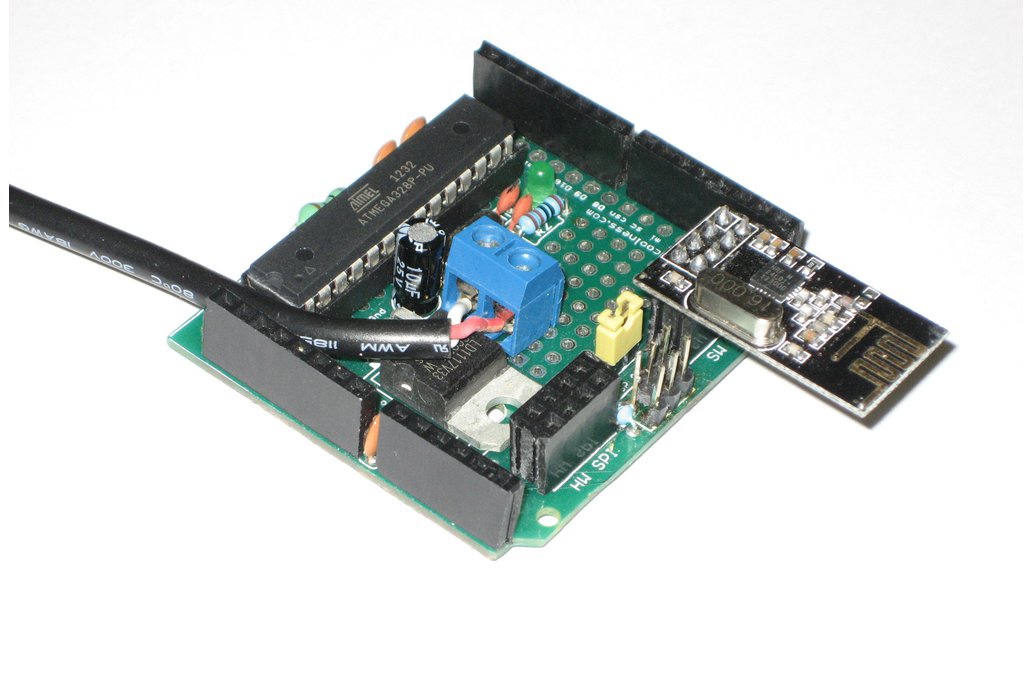 RFX 328p dev/dep board w/ nRF24L01+ headers (Kit) 1