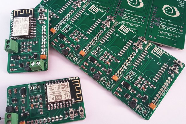 LOT of 75 Breakout Boards for ESP12 5V-12V