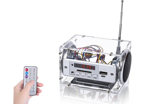 Bluetooth-Compatible Speaker + Radio DIY Kits