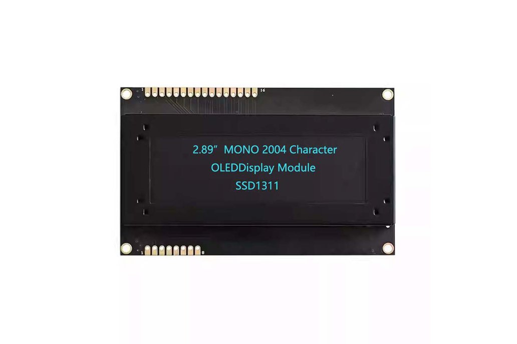 2.89" 20X4 Character OLED Display Module SPI/I2C 1