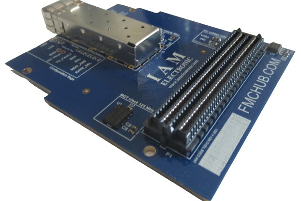 FPGA Mezzanine Card (FMC) SFP Adapter Board