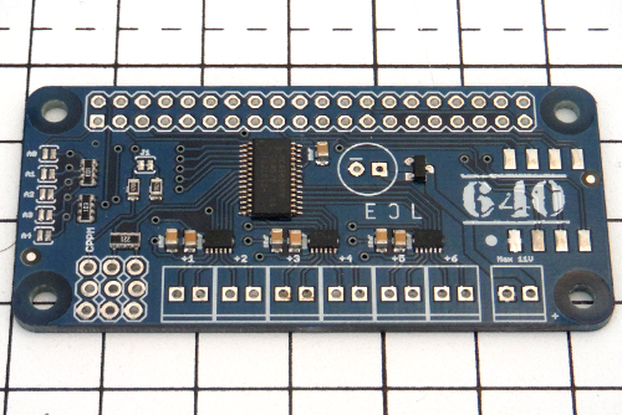 640 – DC and Stepper motor control board