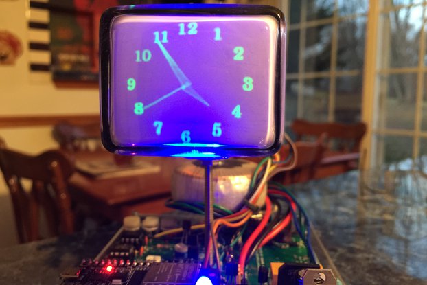 Mini Oscilloscope Clock 6Lo1i Cathode Ray Tube CRT