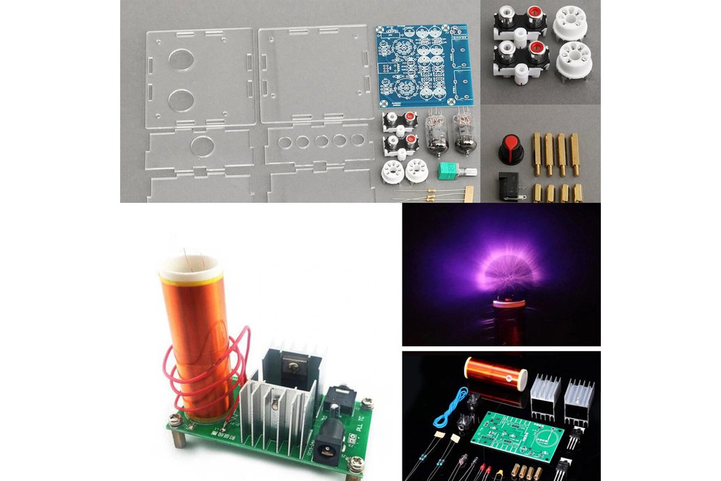 DIY Mini Tesla Coil Module Unassembled 15W 1