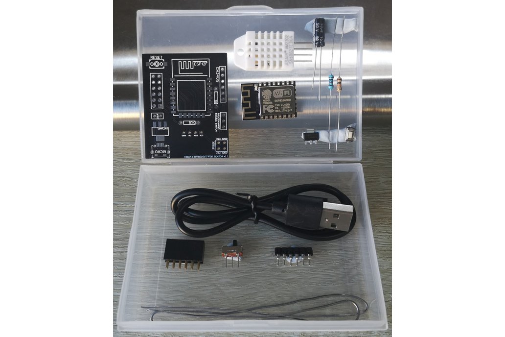 USB WIFI & MQTT Temperature & Humidity Sensor 1