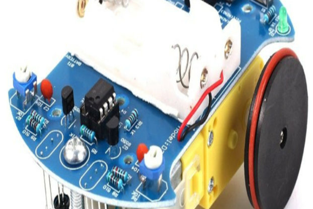 D2-2 Line Follower Intelligent Robot Car DIY Kit