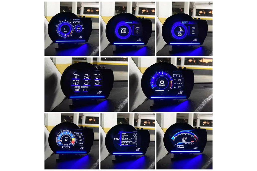 Newest A501 Smart Car HUD – OBD2 Head Up Display 1