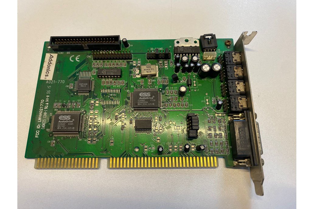 ESS ES688/968/1868/1869 ISA Sound Card 1