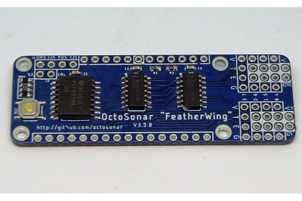 Octosonar - connect 8 x HC-SR04 to Arduino 1