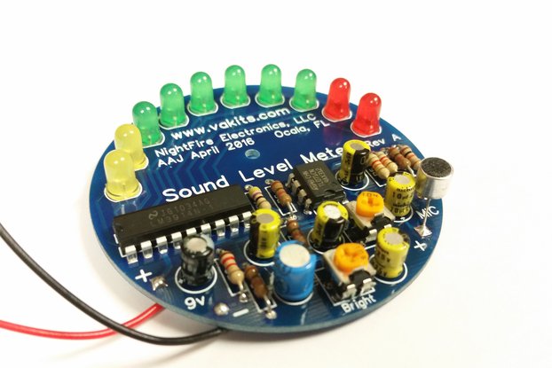 LED Sound Level Meter Kit