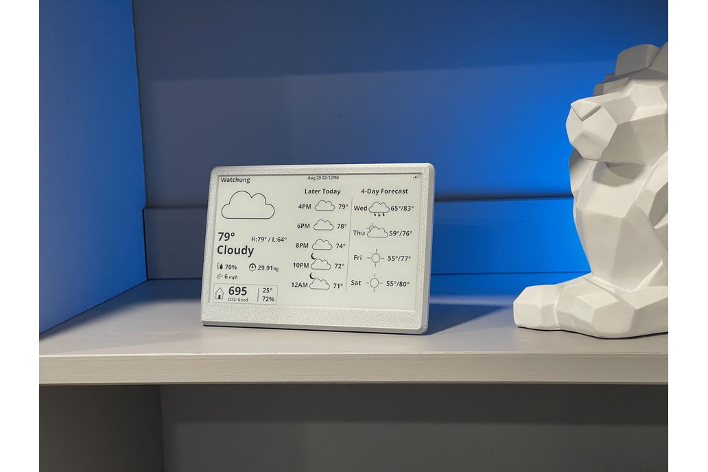 WiFi Weather Station 7.5" with Apple Weather 1