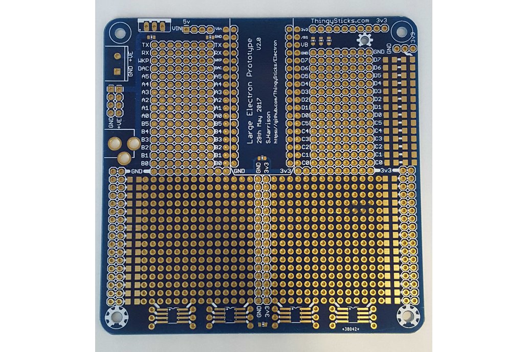 Large Prototype PCB for the Particle Electron . 1
