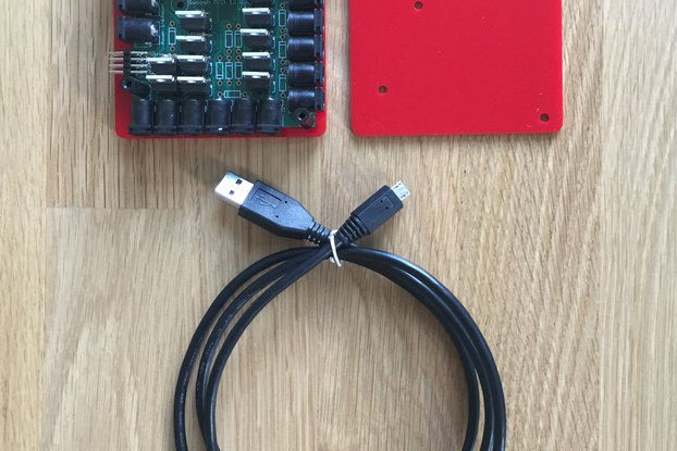 PhOut12 USB-MIDI motor controller kit
