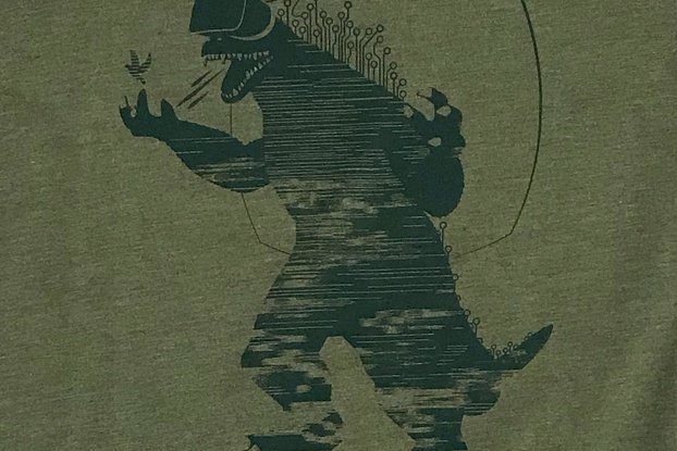 MIXED REALITY - VR Godzilla Graphic T-shirt