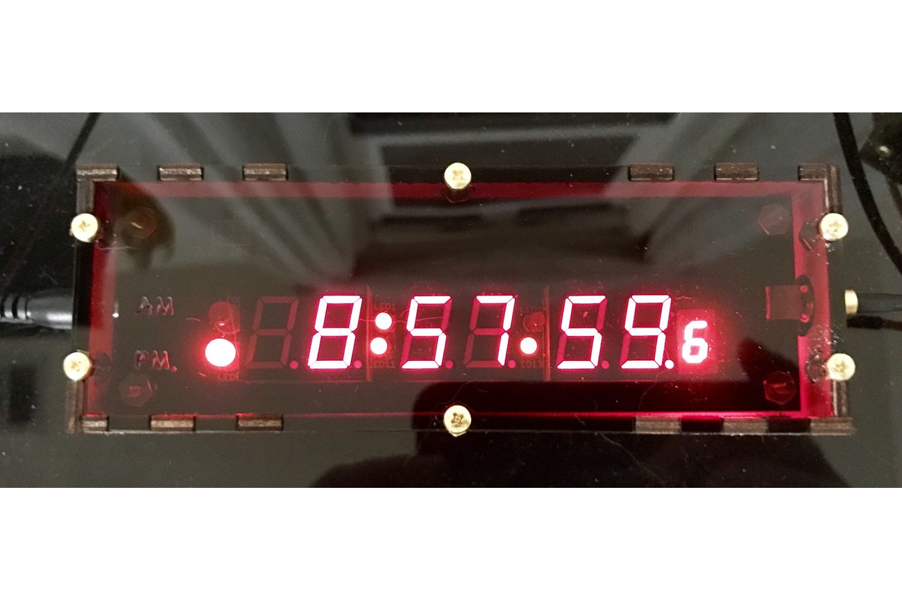 GPS Clock from Geppetto Electronics on Tindie