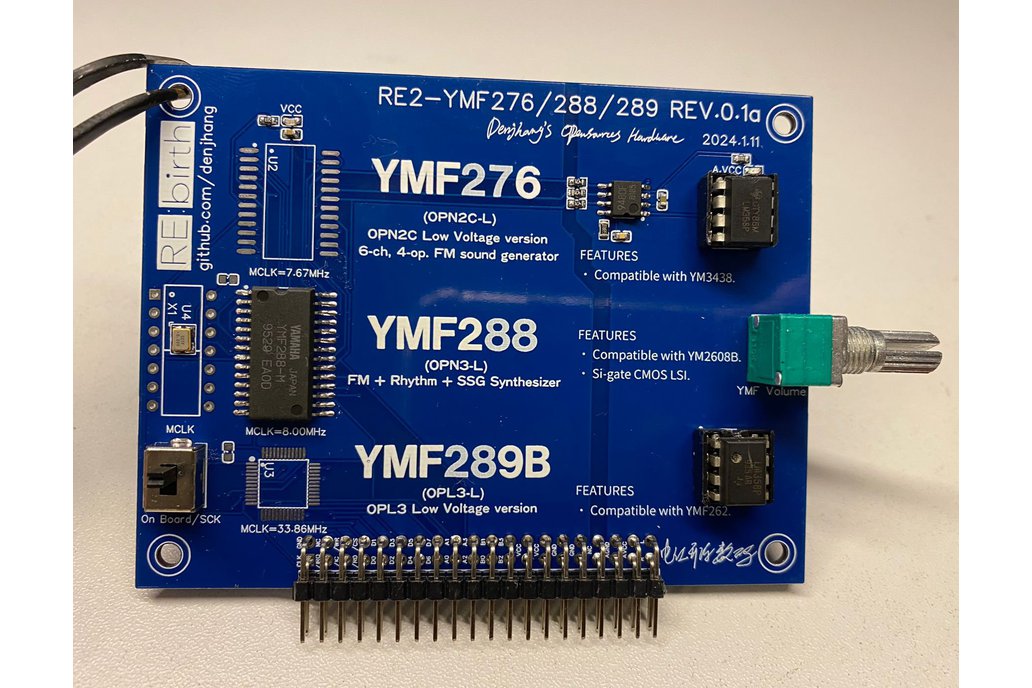 RE2-YMF276/288/289 - Project RE:birth sound module 1