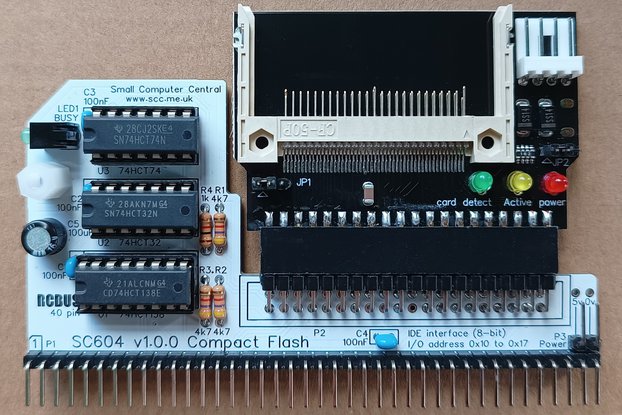 SC604 Compact Flash Kit for RC2014/RCBus-40pin