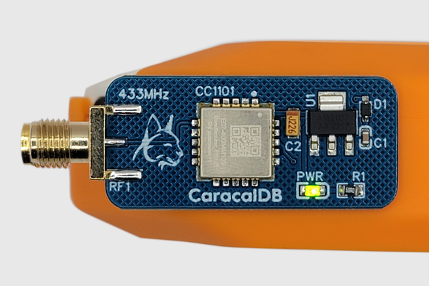 Mini CC1101 for Flipper Zero with 433MHz Antenna