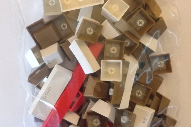 "'Choko'" Custom ABS Keycap Set (104 pcs)