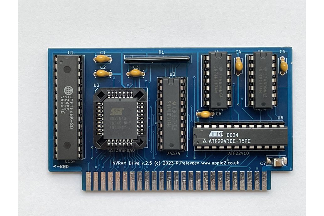 ProDOS NVRAM Drive 512kB v2.5 for Apple II 1