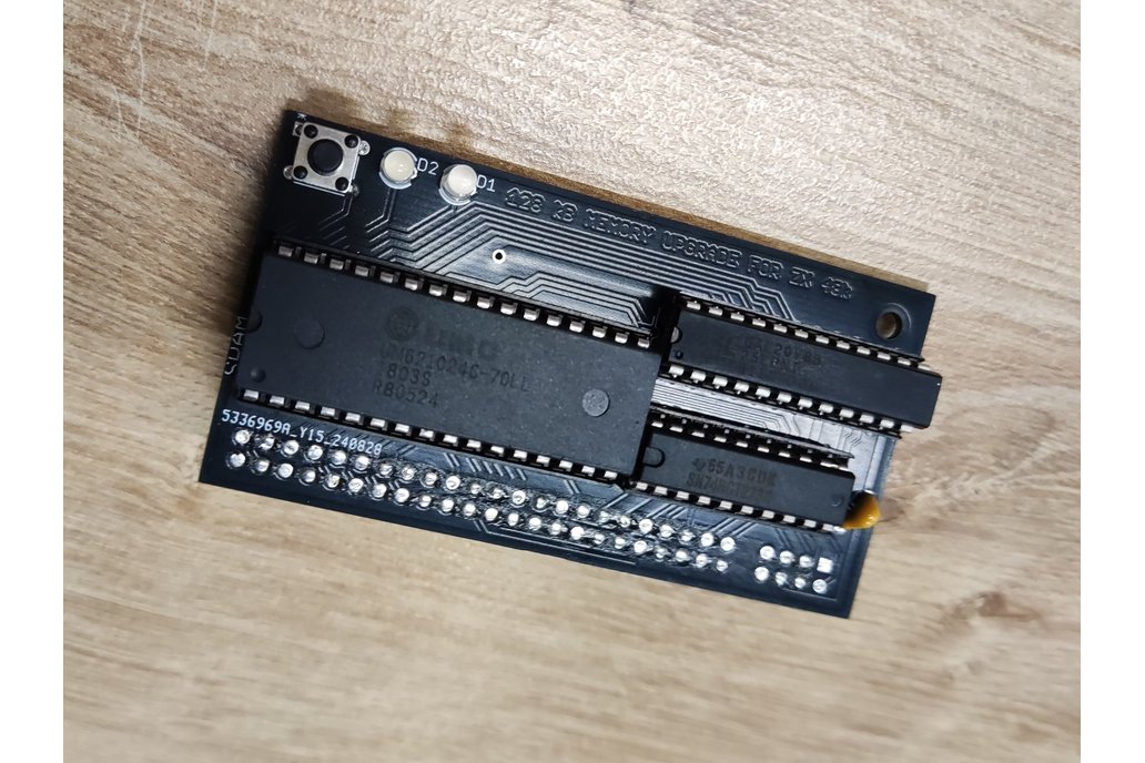 128k RAM upgrade for ZX Spectrum 48k 1