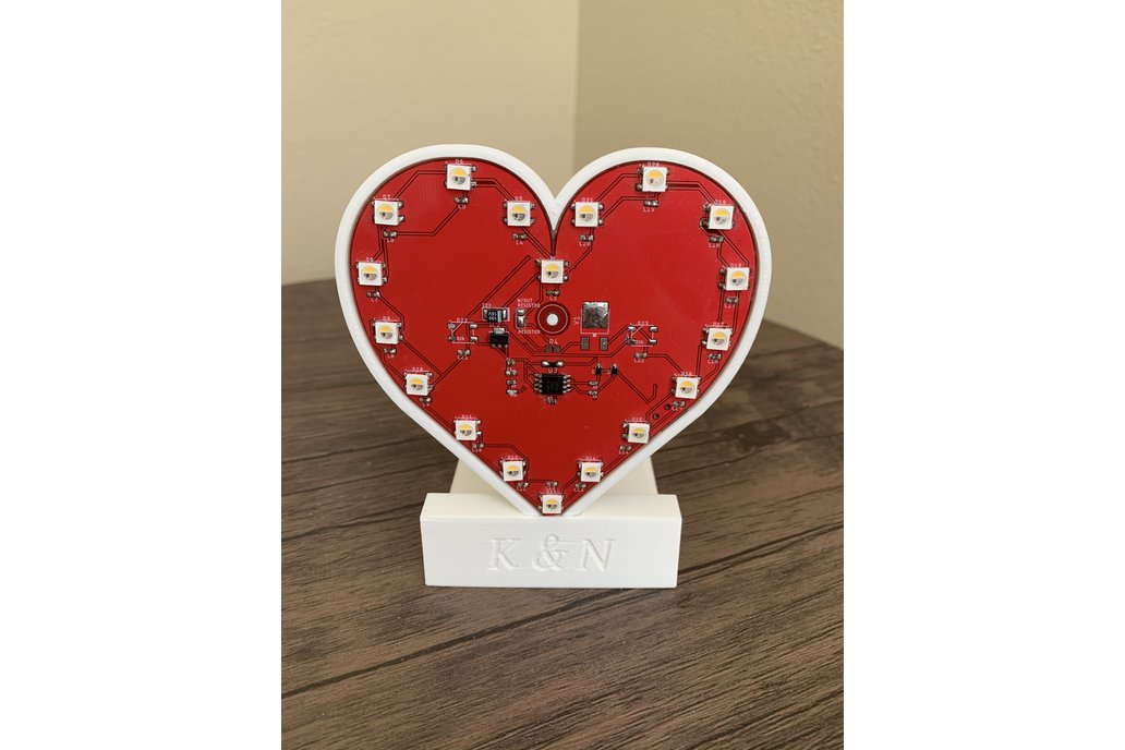 PCB Heart Valentine Gift 1