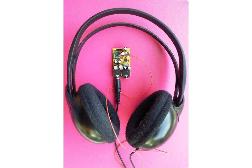 Arduino controlled tiny FM radio - audio  mixer 1