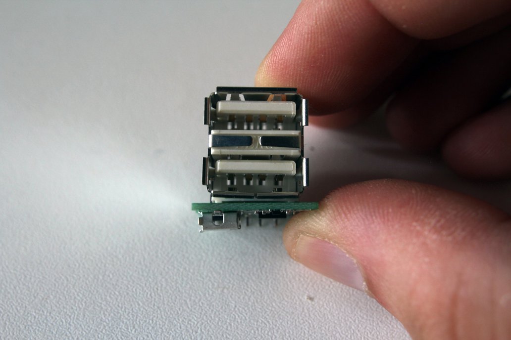 Microhub - the smallest USB hub with connectors! from Muxtronics on Tindie