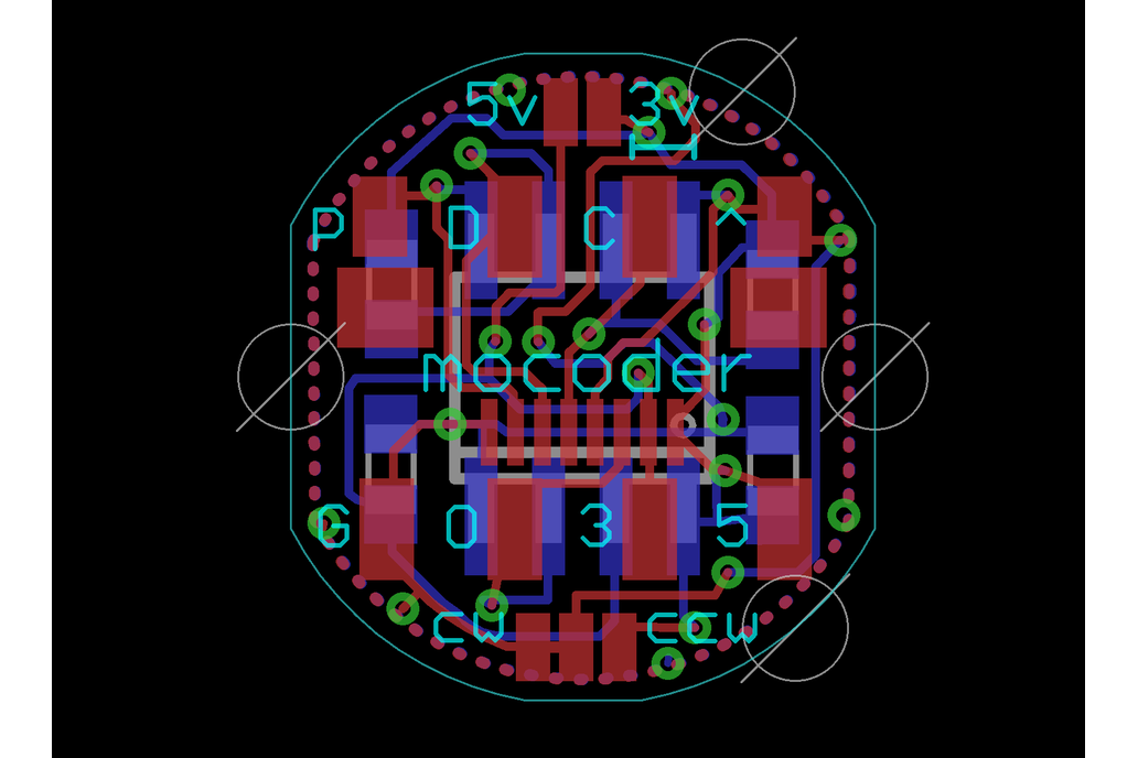 Mocoder, AS5600 Magnetic Encoder from robotStack on Tindie