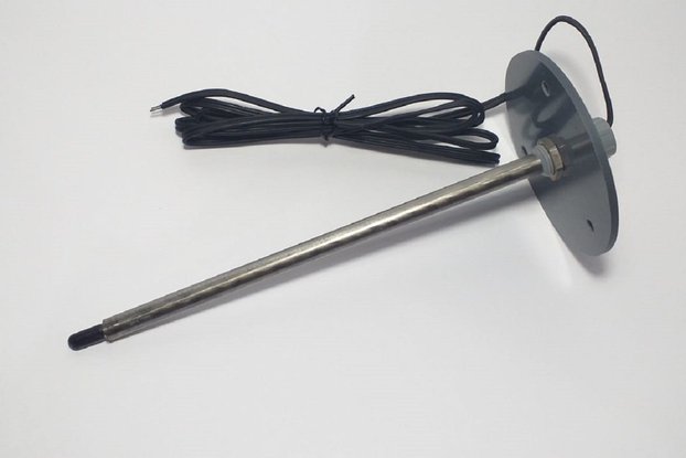 NTC temperature sensor with stainless steel casing