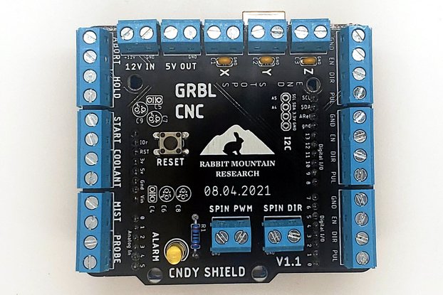 CNDY Shield : GRBL CNC Breakout Board (Kit)