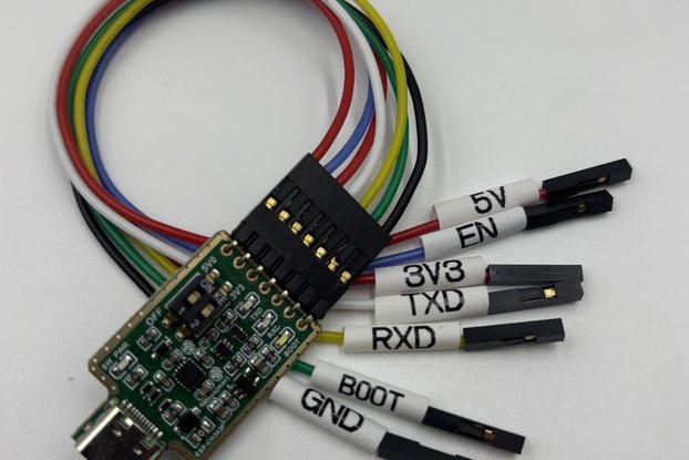 USB-C to UART(CH343P) ESP32 Auto Downloader