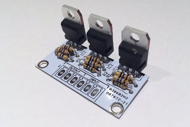 3-Ch. Constant Current LED driver PCB