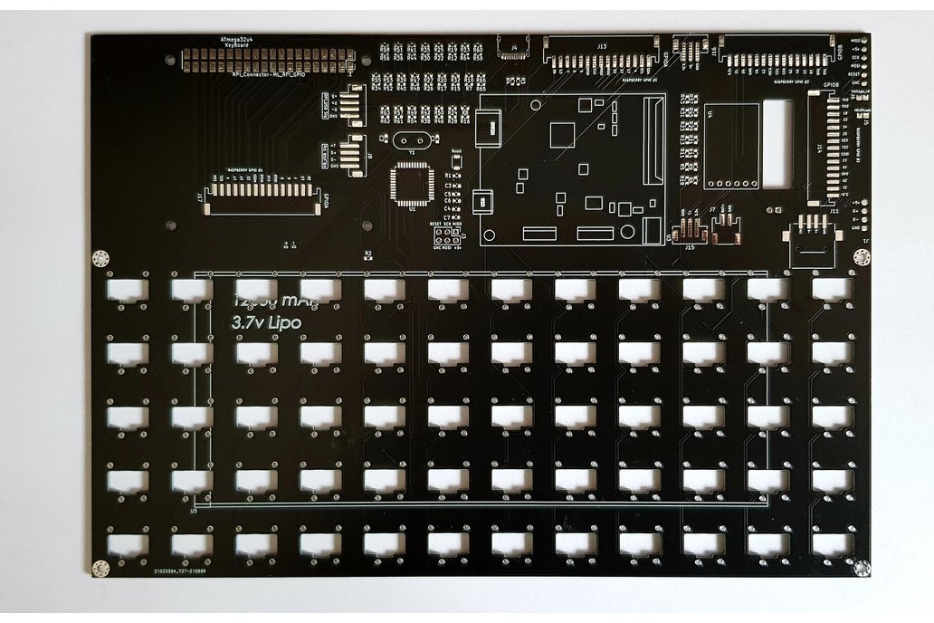 BlakRPI 34 The Panoramic RPI Cyberdeck (PCB only) 1