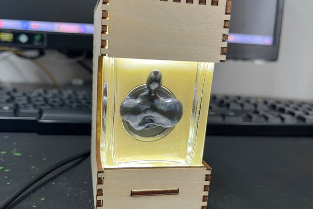Interactive Ferrofluid Rhythm Display