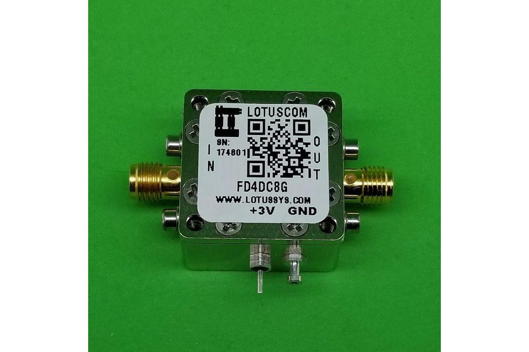 DC to 18 GHz Frequency Divider/Prescaler Divide by 4