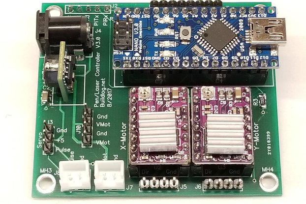 Pen/Laser Bot Controller