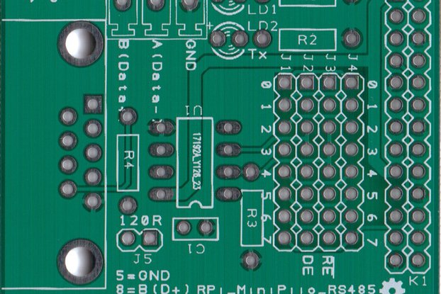Raspberry PIIO - RS485 add-on board (PCB only)