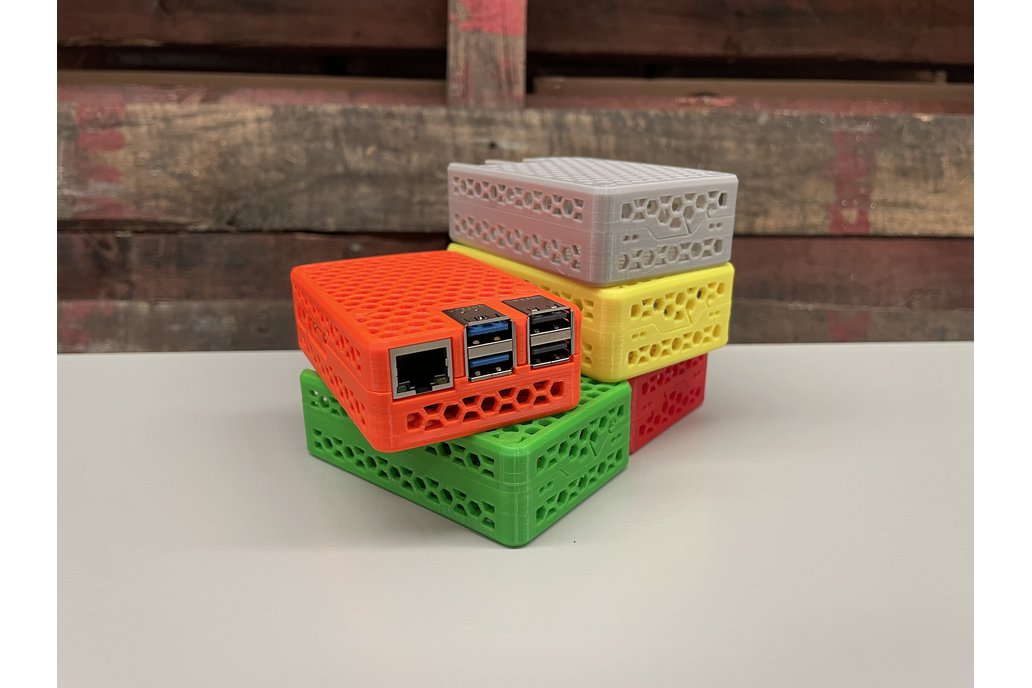 Raspberry Pi 5 HoneyComb Case 1