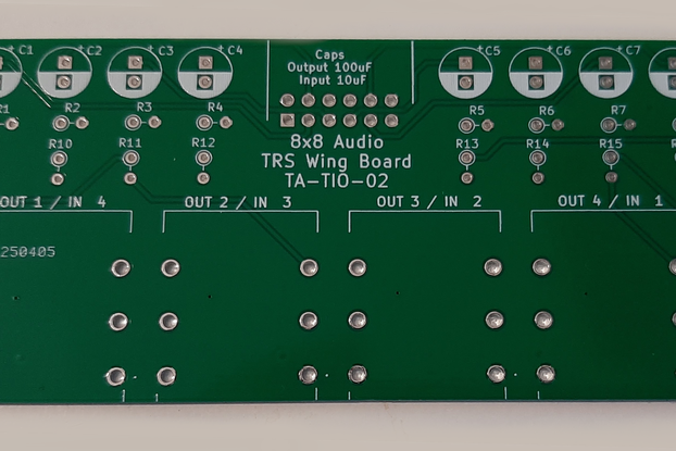 Teensy Audio TRS Input or Output Wing Board