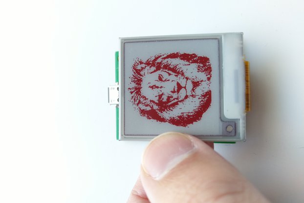 Arduino Micro compatible E-paper E-ink board