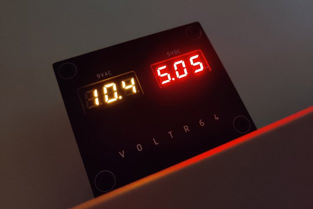 VOLTR64 voltmeter for Commodore 64
