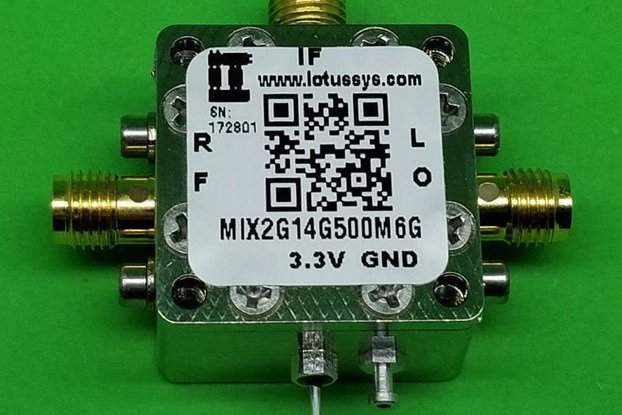 MIXER 2GHz to 14GHz RF and 500M - 6G IF (LTC5549)
