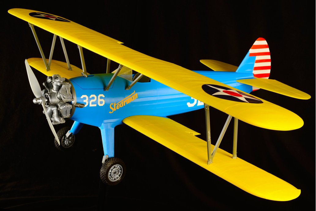 Stearman PT-17 Kaydet Heritage Sky blue  Edition 1